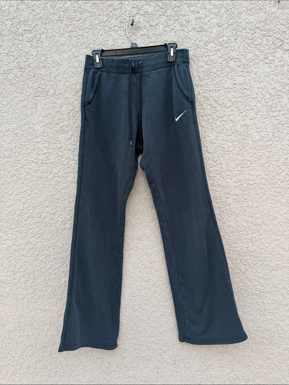 Nike Black Sweatpants with White Swoosh